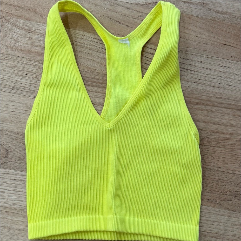 Free People Movement Ribbed Crop Tank - Picture 2 of 2
